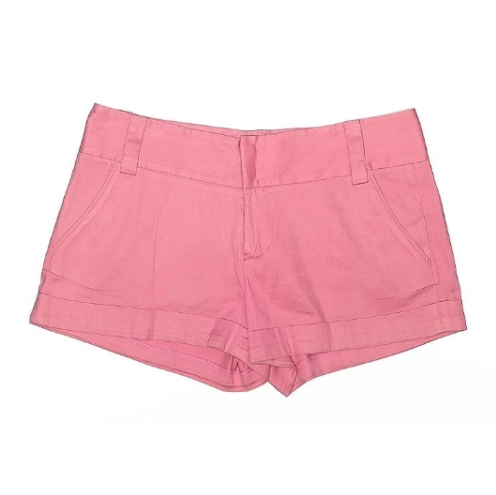 Alice + Olivia High Waist Rose Pink Shorts
